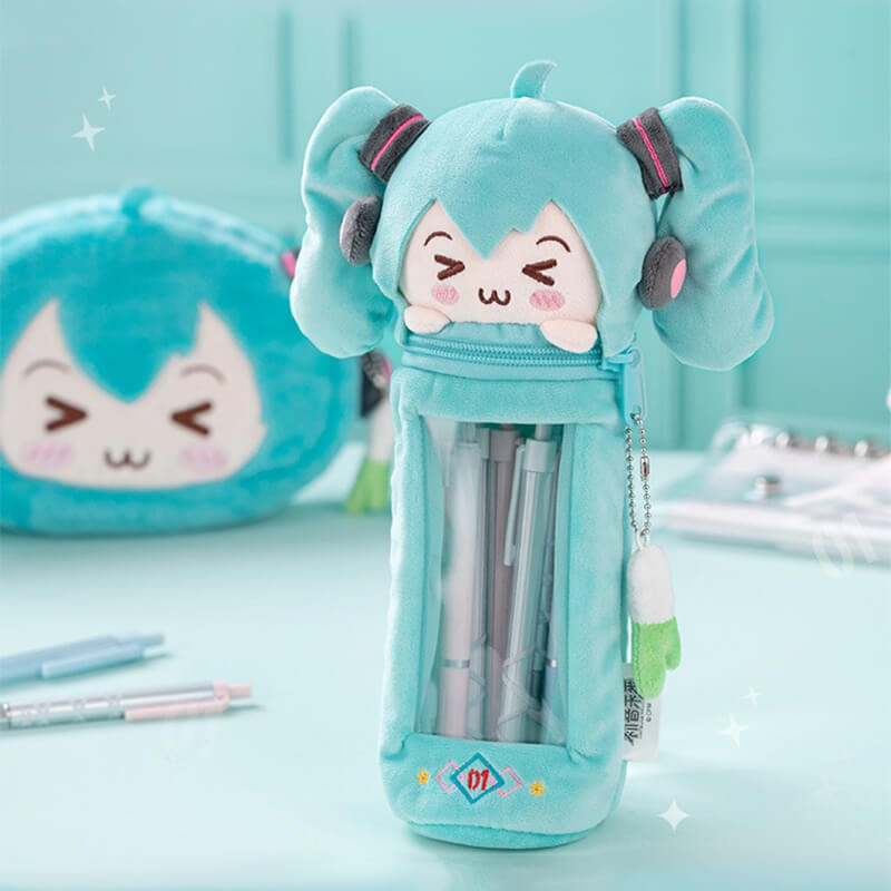 Officially-Hatsune-Miku-Similing-Eyes-Series-Plush-Pen-Case-With-Clear-Window