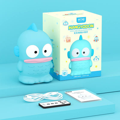 Package-Including-Hangyodon-Lamp-Remote-Control-Charging-Cable-And-Instruction-Manuel