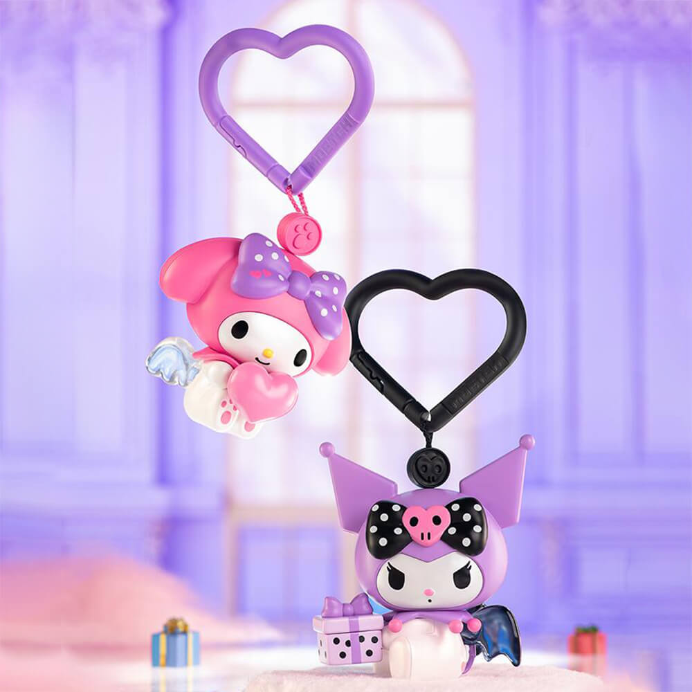 Passionate-Heart-My-Melody-And-Love-Token-Kuromi-Movable-Wings-Pull-Charms