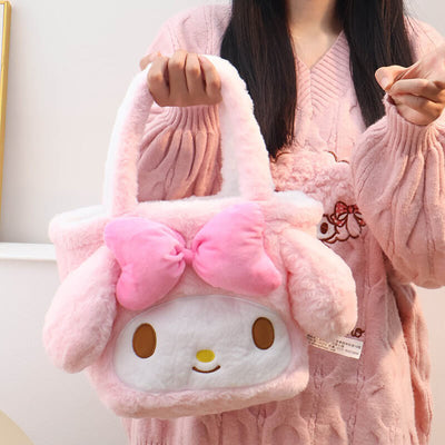 Pink-My-Melody-Plushie-Handbag