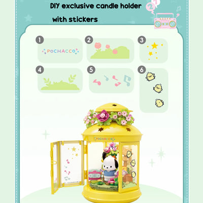 Pochacco-Building-Light-with-DIY-Stickers-Creative-Candle-Holder