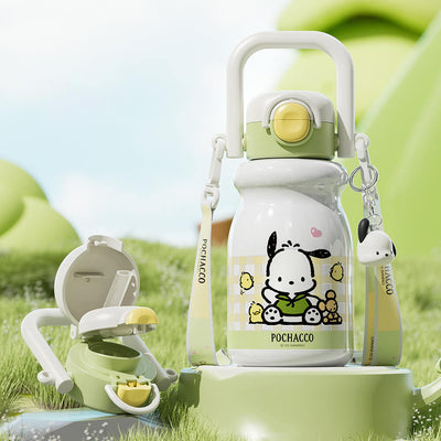 Pochacco-Thermos-Cup-With-Handle-Strap-and-Pochacco-Doll-Pendant-540ml