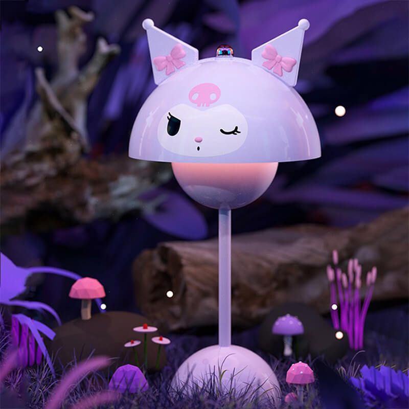 Sanrio-Authorized-Mushroom-Kuromi-Atmosphere-Night-Lamp