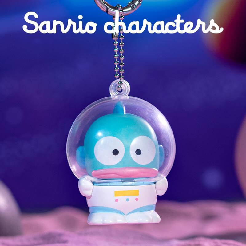 Sanrio-Character-Candy-Planet-Series-Hangyodon-Astronaut-Magnetic-Figurine-With-Ballchain