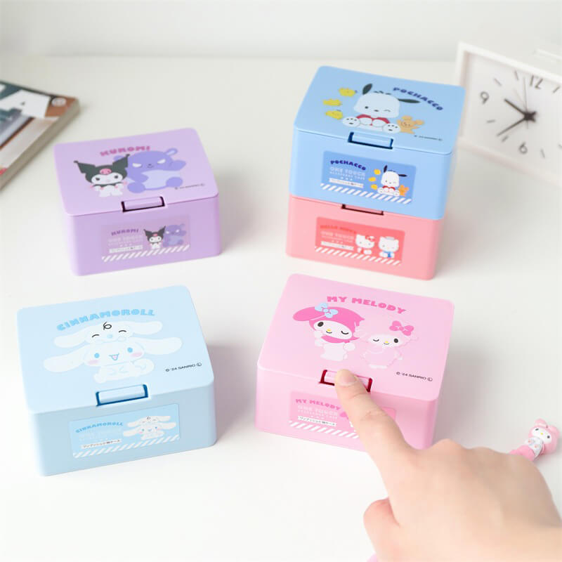 Sanrio-Characters-Easy-Pop-up-Lid-Desktop-Organizer-Boxes