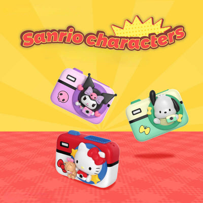 Sanrio-Characters-Retro-Camera-Shaped-Toy-Summer-Fan