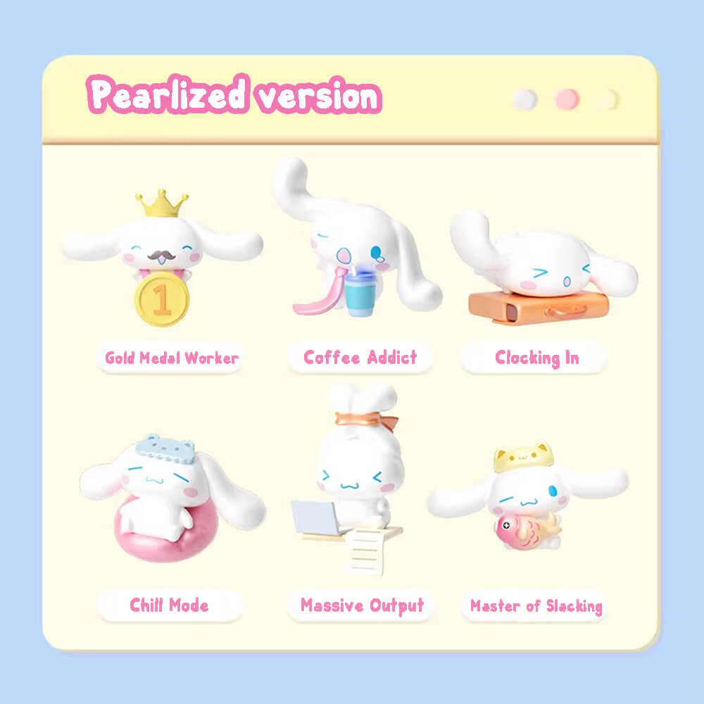 Sanrio-Cinnamoroll-Office-Series-Mini-Figurines-6-Designs-Pearlized-Version