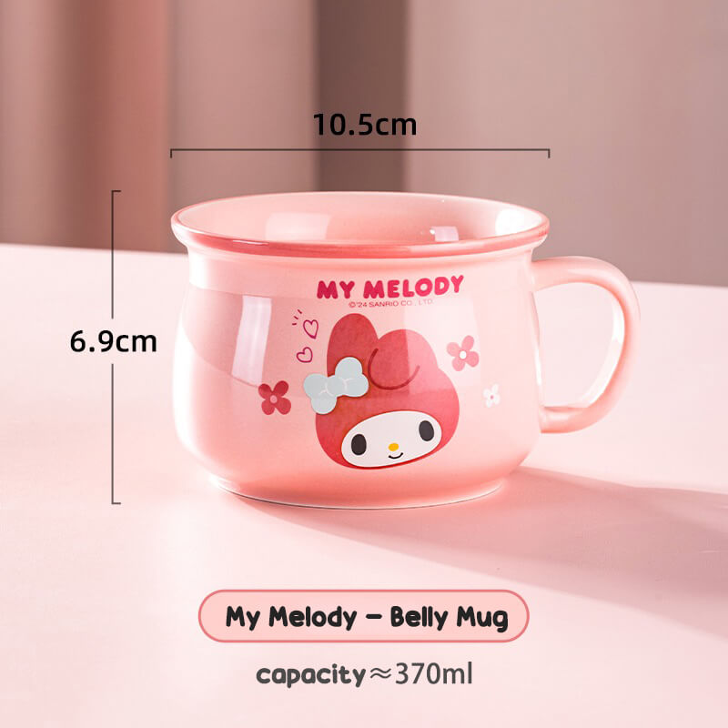 Sanrio-Fun-Vintage-Pink-My-Melody-Breakfast-Belly-Mug-370ml