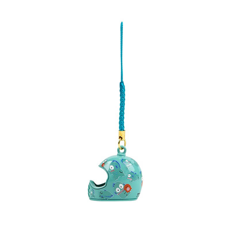 Sanrio Helmet Shaped Bell Charm Helmet hangyodon