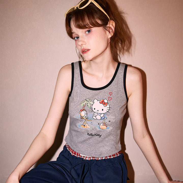 Hello Kitty Padded Camisole & Tank Top – KawaiiEnvy