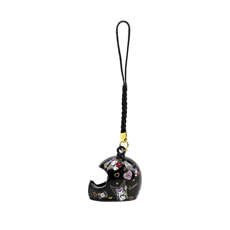 Sanrio-Kuromi-Helmet-Shaped-Bell-Charm