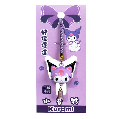 Sanrio-Kuromi-Omamori-Bell-Charm-Continuous-Good-Luck