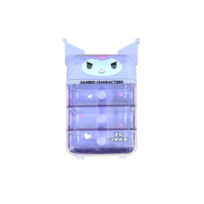 Sanrio-Kuromi-Purple-Mini-Drawer-Storage-Box