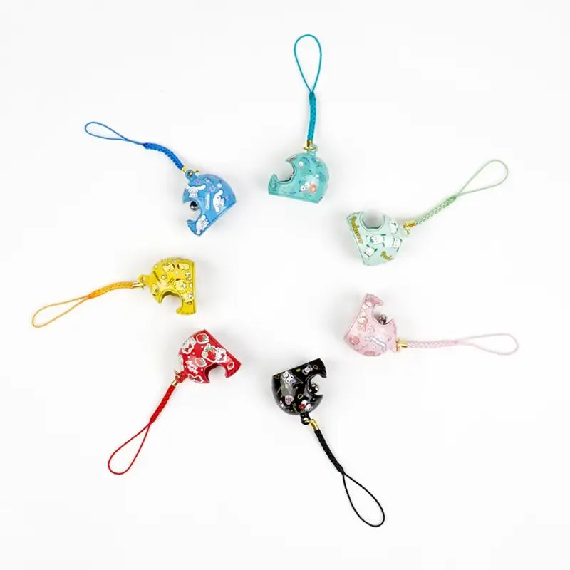 Sanrio-Licensed-Helmet-Shaped-Bell-Charms-Collection