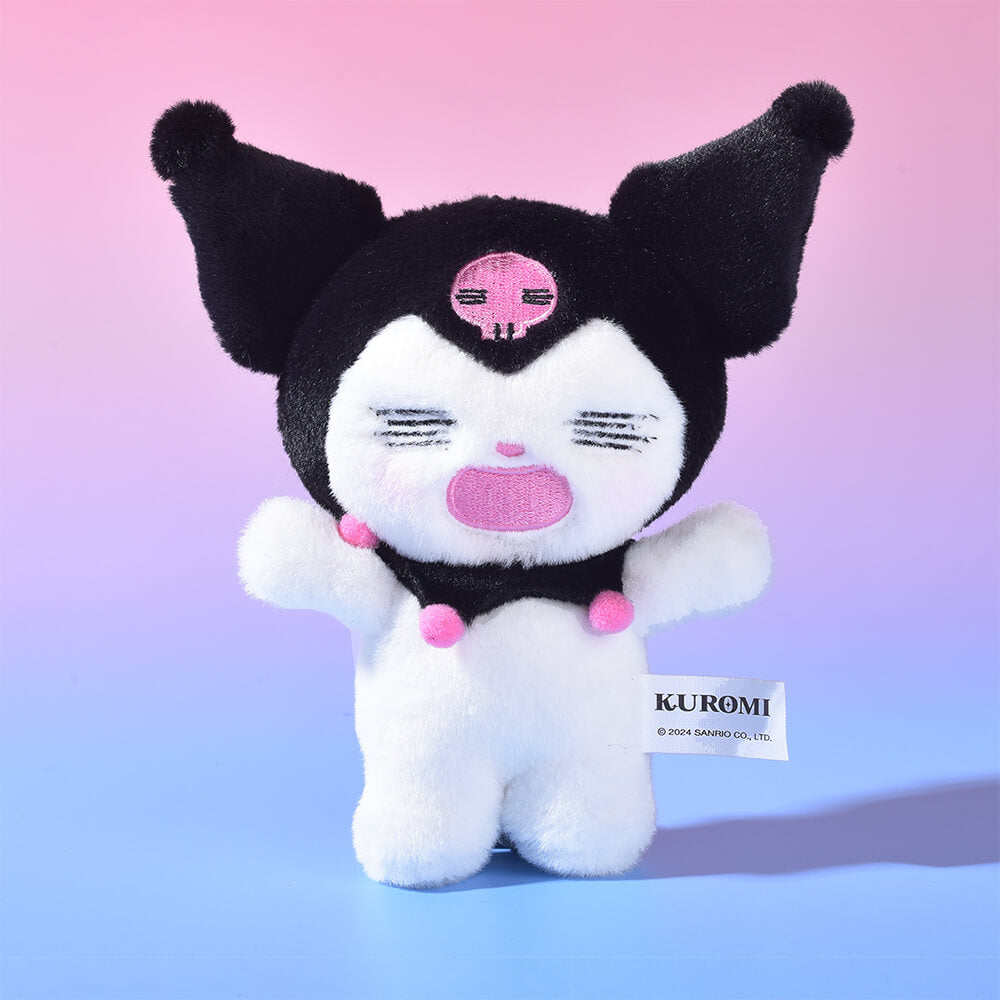 Sanrio-Licensed-Squinting-Design-Kuromi-Plush-Charm