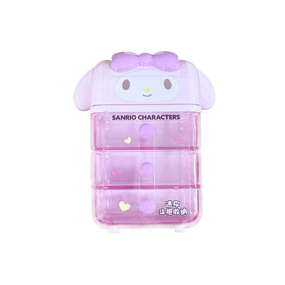 Sanrio-My-Melody-Pink-Mini-Drawer-Storage-Box