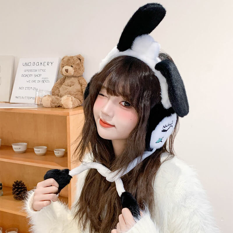 Sanrio-Pochacco-Flap-Dancing-Ears-Plush-Earmuffs