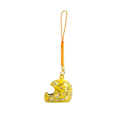 Sanrio-Pompompurin-Helmet-Shaped-Bell-Charm