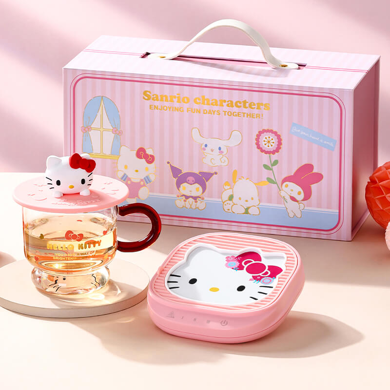 Sanrio License Hello Kitty Smart Cup Warmer Combo Gift Set