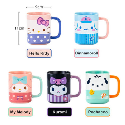 Size-Reference-Of-Each-Square-Sanrio-Mug