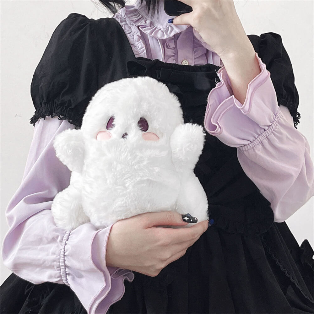Small-Size-Adorable-Plush-Ghost-Bag