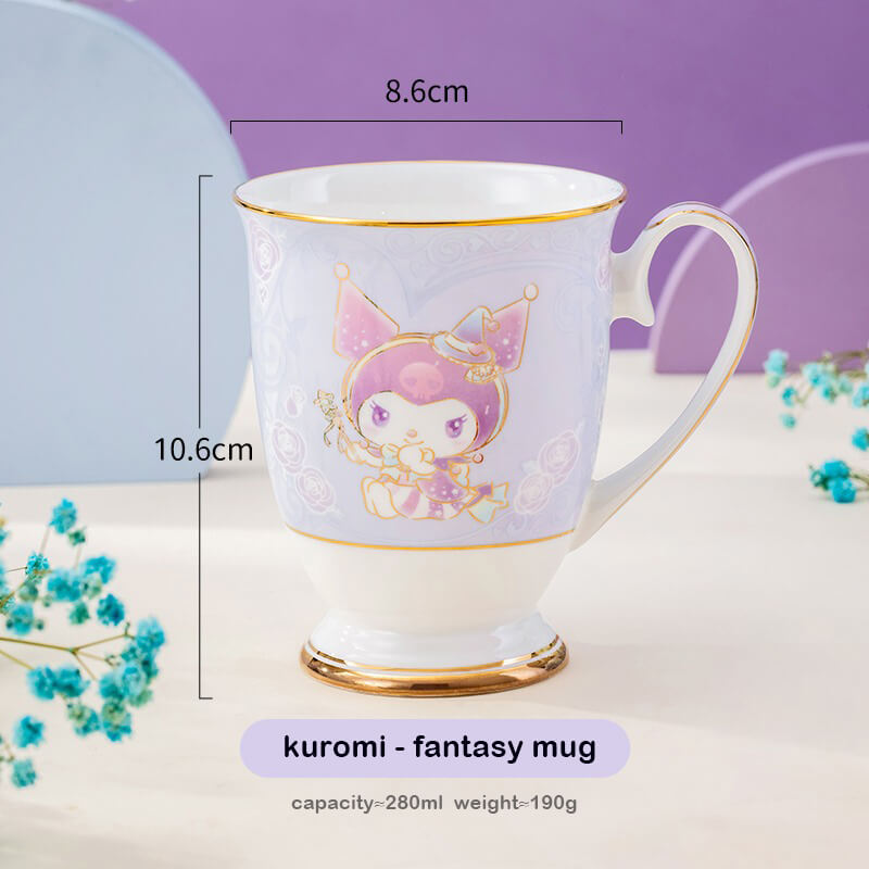 Specification-Of-Kuromi-Fantasy-Bone-China-Mug