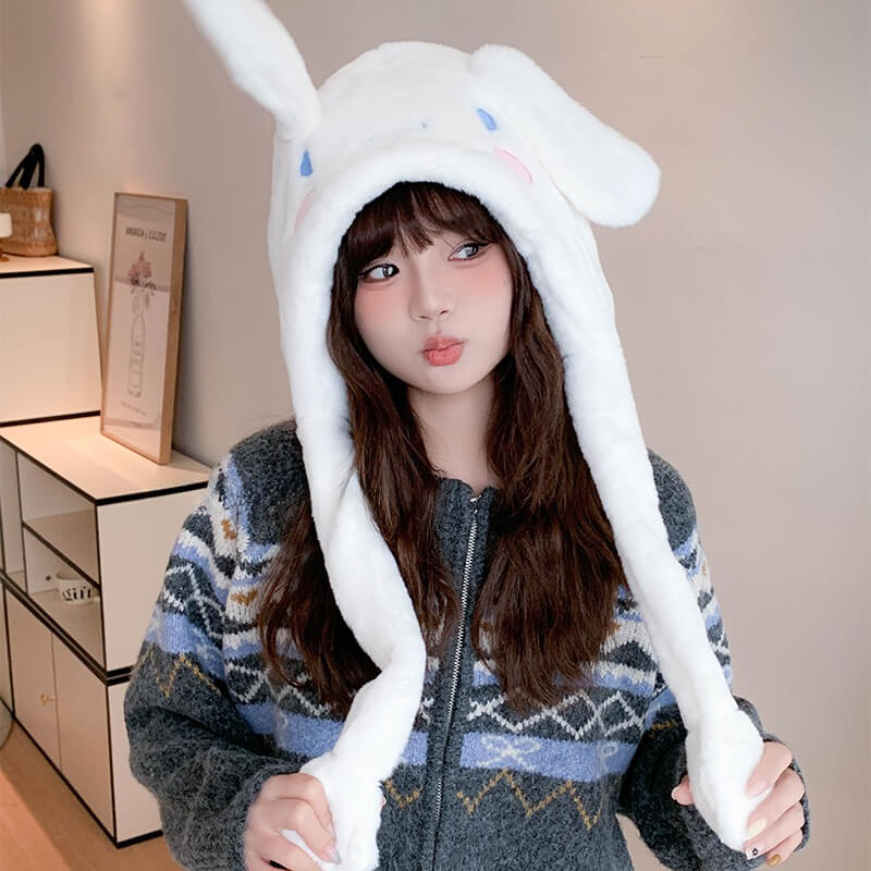 White-Cinnamoroll-Playful-Flap-Ears-Sanrio-Plush-Hat