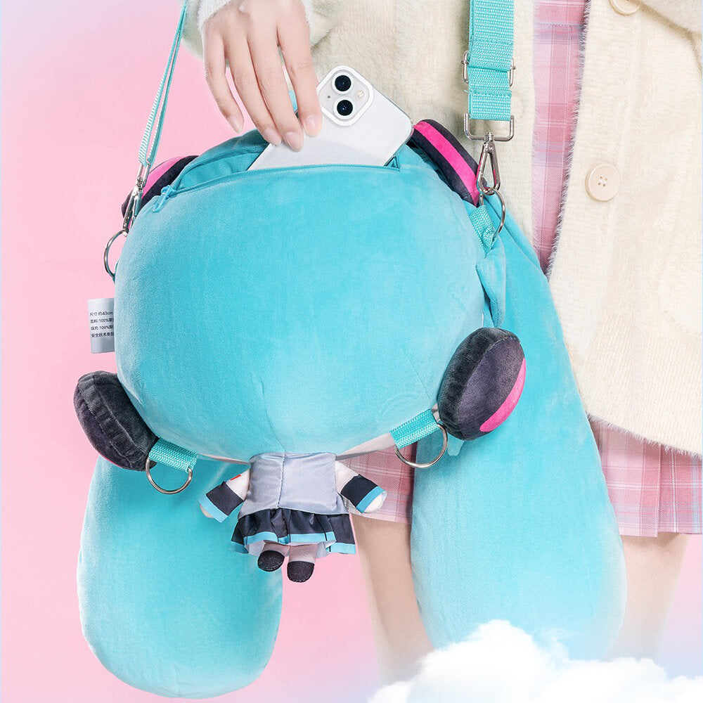 ✽ MIKU ✽ ヌビバッグ フリル ヌビトートバッグ A4 Chibi Hatsune