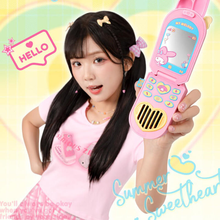 Summer Sweetheart My Melody Flip Phone Fan – KawaiiEnvy