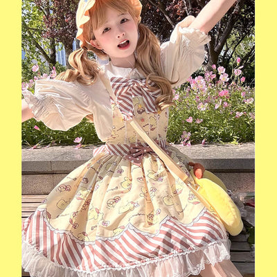 authentic-pom-pom-purin-lolita-dress-set-complete-with-bag-and-socks