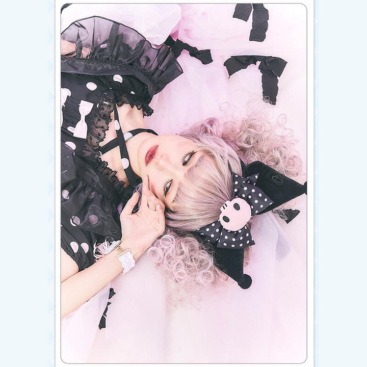 black-kuromi-ears-skull-dot-