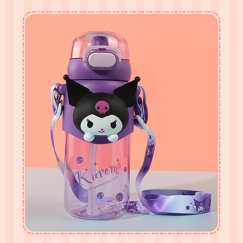 cute-kuromi-aesthetic-water-bottle