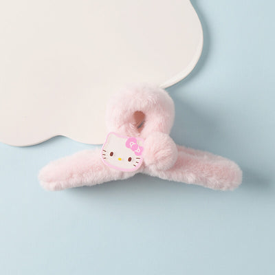 cute-sanrio-hello-kitty-face-decor-hair-claw-clip-pink