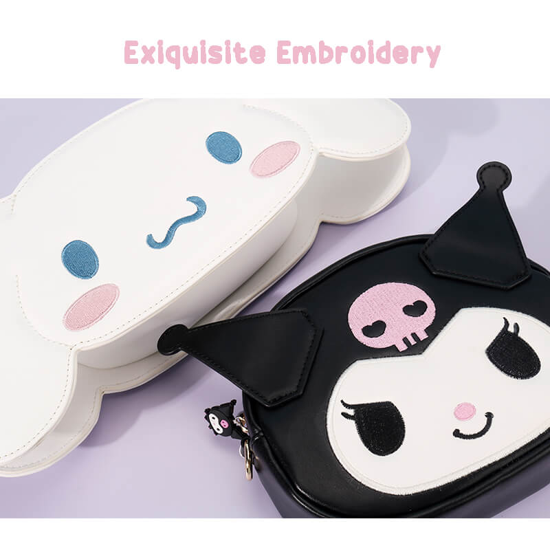 exquisite-embroidery-face-expression-of-kawaii-sanrio-cinnamoroll-and-kuromi