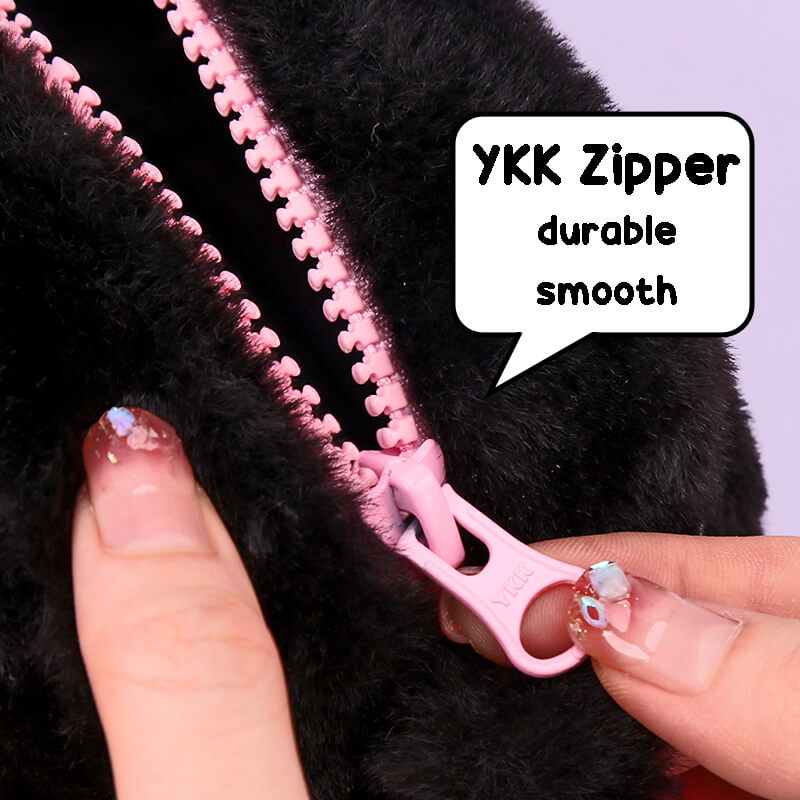 fluffy-kuromi-pencil-case-with-quality-ykk-zipper-durable-and-smoothly-open-close