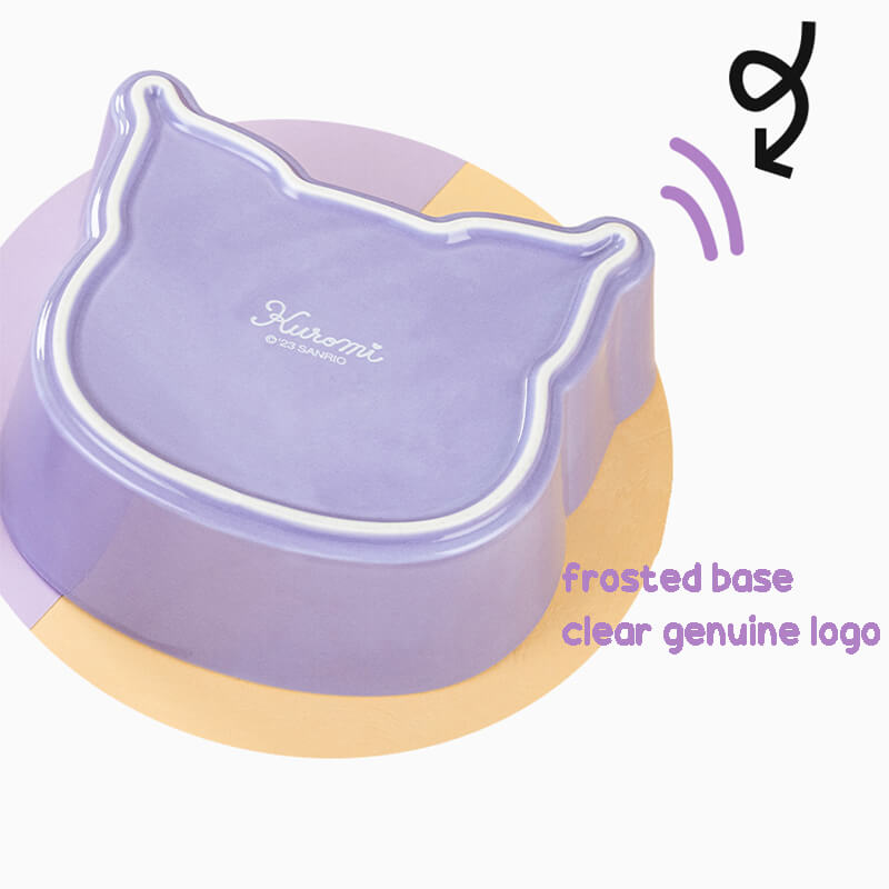 frosted base clear sanrio genuine logo
