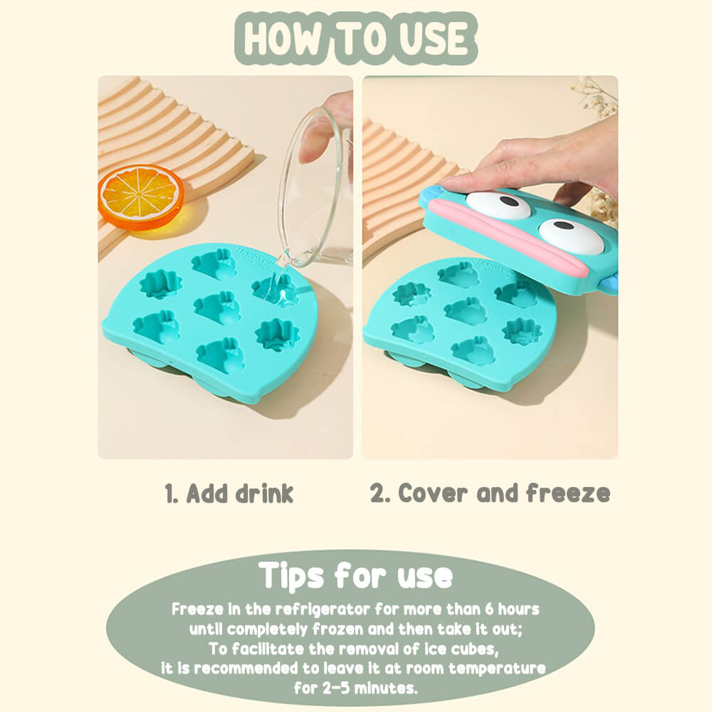 how-to-use-the-hangyodon-face-ice-cube-tray