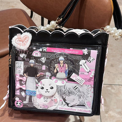 ita-bag-side-of-the-kuromi-embossed-lace-up-handbag
