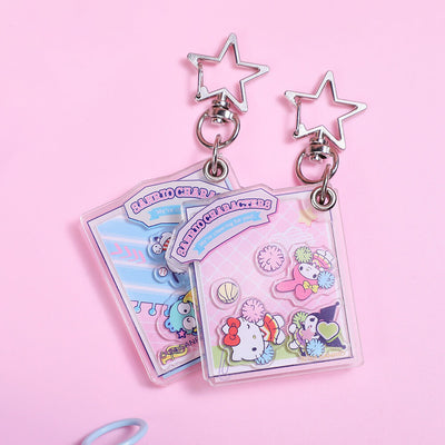 kawaii-aesthetic-and-fun-sanrio-character-acrylic-shaker-pendant-with-star-clasp