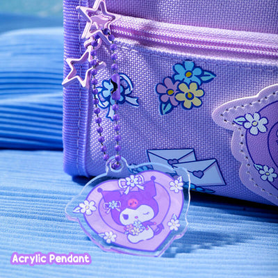 kawaii-purple-canvas-pencil-case-with-cute-star-kuromi-acrylic-pendant