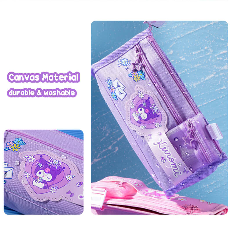 Sanrio Flower Blossom Series Canvas Pencil Case – KawaiiEnvy