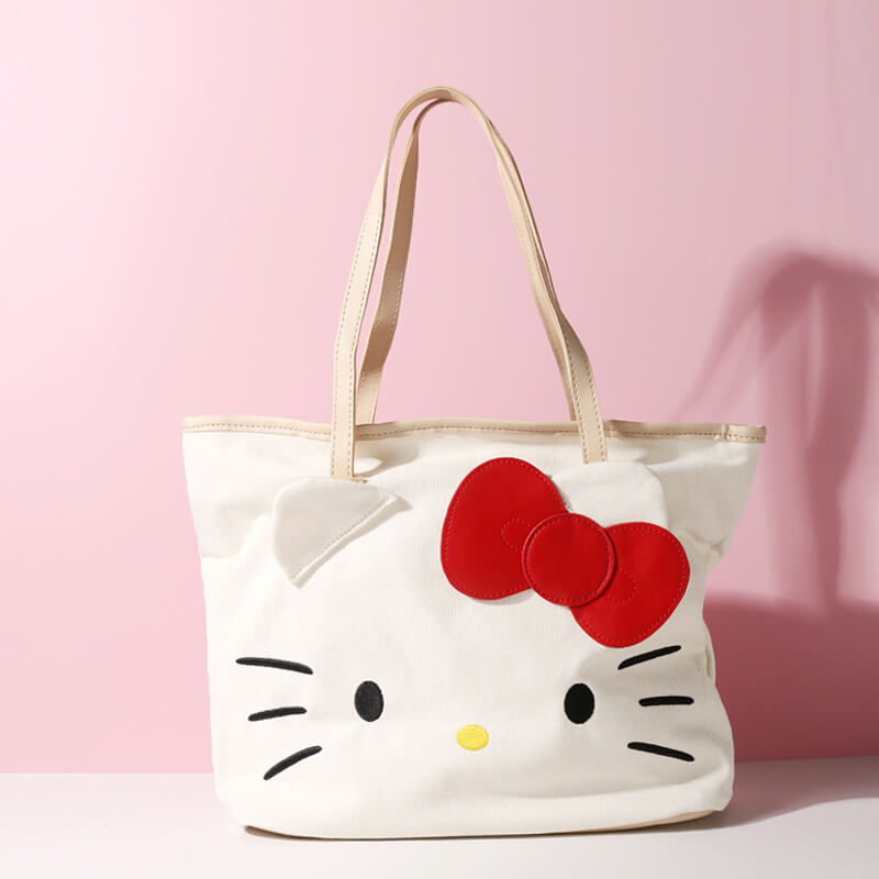 kawaii-sanrio-hello-kitty-face-white-canvas-tote-bag