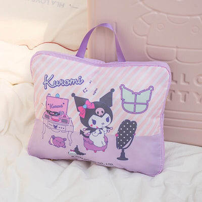 kuromi-travel-packing-cube-for-clothes-cute-cartoon-compression-storage-bag-sanrio-portable-and-convenient