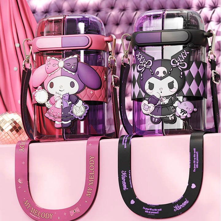 Sanrio Lolita Double Sided Water Bottle 640ML – KawaiiEnvy