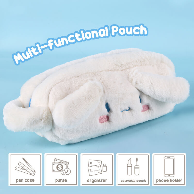 multifunctional pouch could be used as pen case, purse, organizer, cosmetic pouch, or phone holder