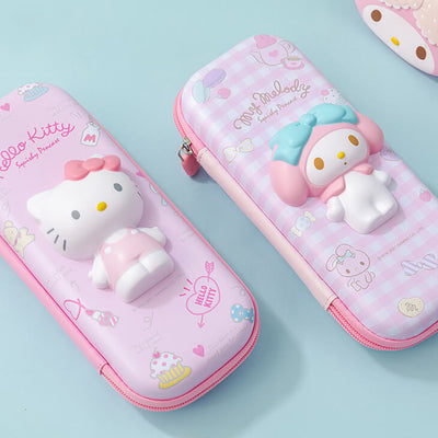 my-melody-hello-kitty-pink-stress-relief-squishy-pencil-cases