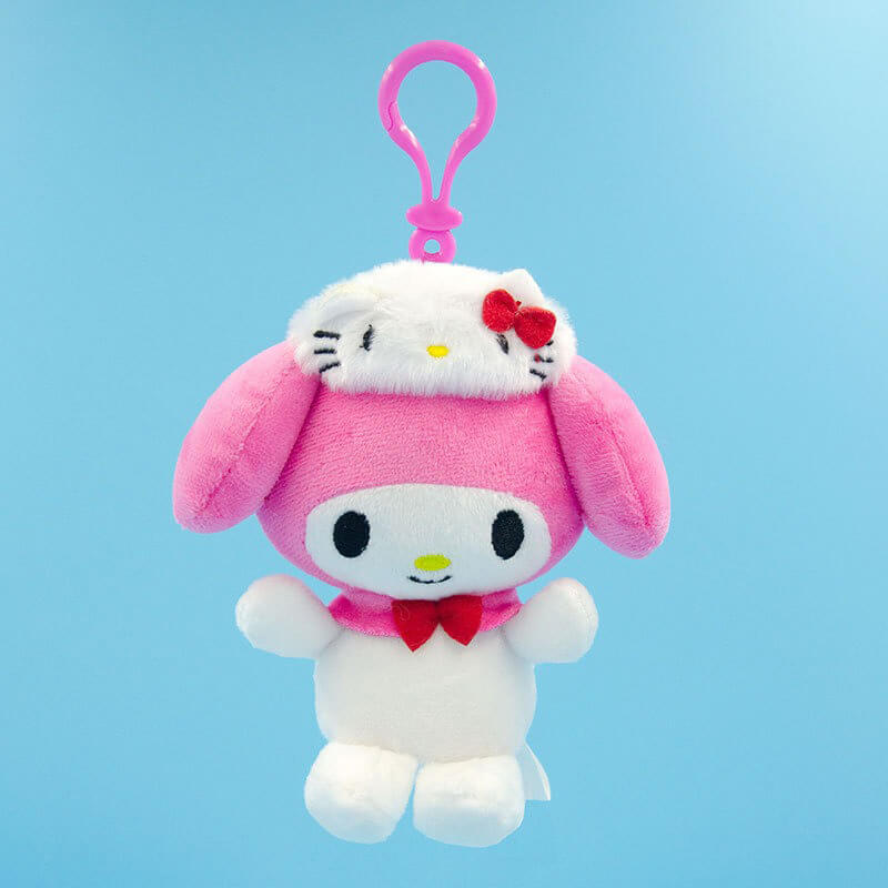 my-melody-with-kitty-hat-plushie-charm
