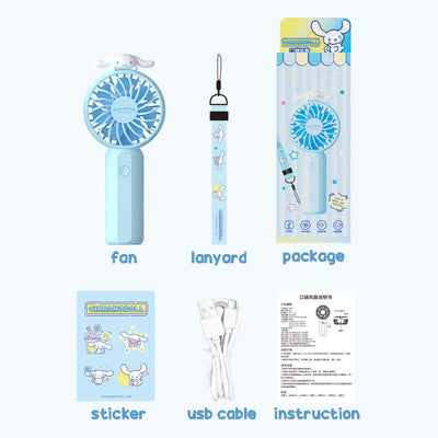 packinglistincludingonefan_handlanyard_cardpackage_stickersheet_usbcable_andinstruction