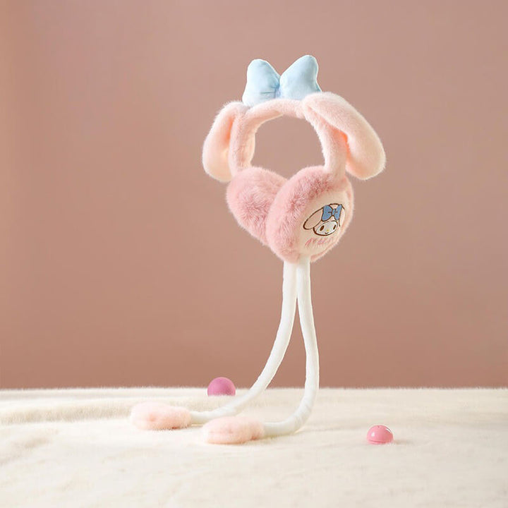 sanrio my melody plush earmuffs My Melody 3D Plush Earmuffs | Hot Topic main image 4
