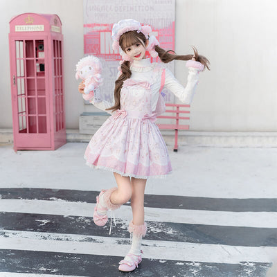 pink-my-sweet-piano-inspired-lolita-jsk-outfit-and-with-a-cute-my-sweet-piano-plush-in-hand
